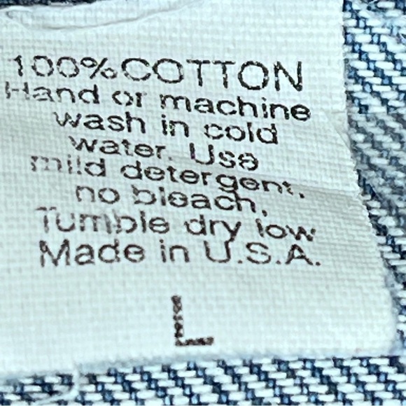 VTG CELE'S COLLECTION Silver Stud Denim Fringe Poncho Jacket Women's Size L - Picture 16 of 16